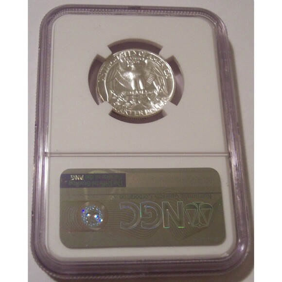 1955 Washington Quarter Proof PF67 NGC - Picture 2 of 2